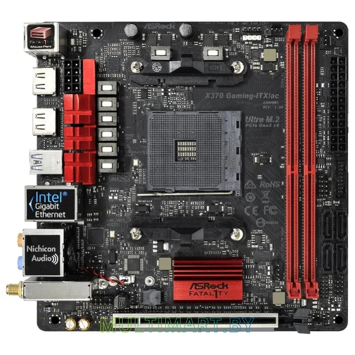 Материнская плата ASRock Fatal1ty X370 Gaming-ITX/ac